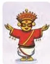 A sketch of Vidūṣhaka, the witty companion of classical Indian theatre, used to reintroduce the four acting basics