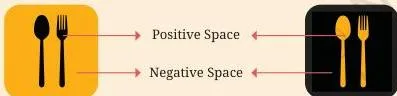 A tiny icon floating in empty background space, showing how a large amount of negative space keeps the main object visible even in very small sizes.