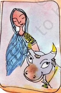 Kamla Bai's cow giving 8 litres of milk every day, the scene for finding monthly milk production and income