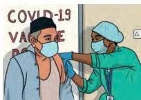 Professionals such as doctors, sanitation workers and delivery staff continuing to serve people during the COVID-19 pandemic in 2020