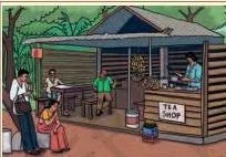 Roadside tea being served with elements of hospitality, hygiene and quality.