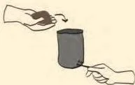 Old milk pouches used as nursery containers for raising cuttings, a low-cost substitute for nursery bags