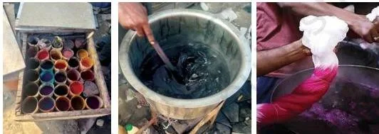 Dyeing of fabric