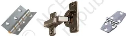 Hinges allow movement while ensuring the durability of wooden objects