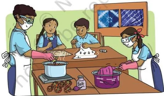 Tie and dye in the classroom